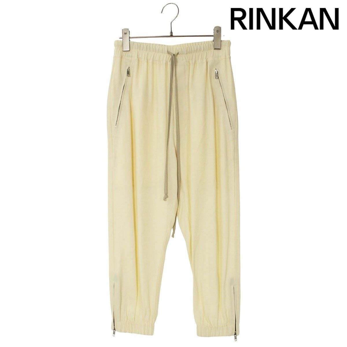 リックオウエンス RP01B4318-Y ドローストリングロングパンツ レディース 38