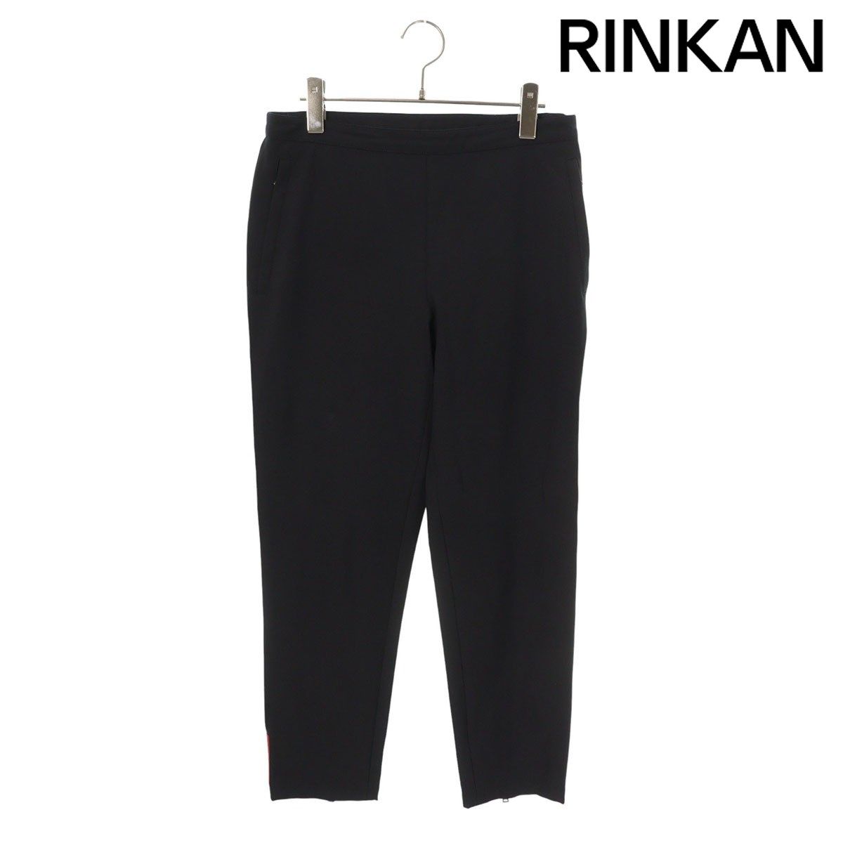 プラダスポーツ 裾ジップナイロンストレッチロングパンツ レディース 44