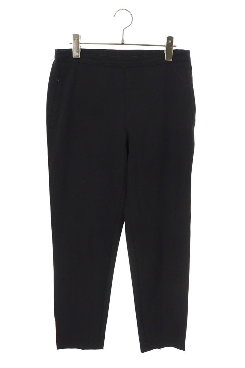 プラダスポーツ 裾ジップナイロンストレッチロングパンツ レディース 44