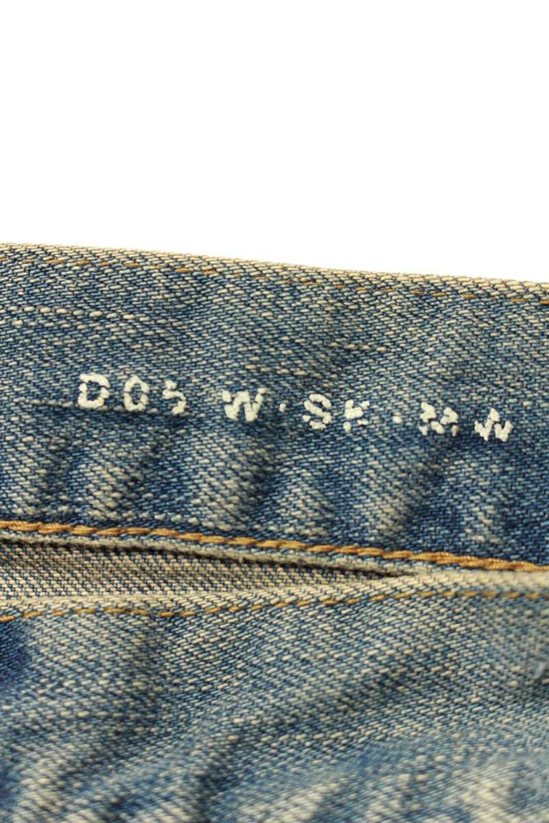 サンローランパリ 396697 Y419I クラッシュ加工デニムパンツ レディース 28インチ DECORATOM_COM_BR