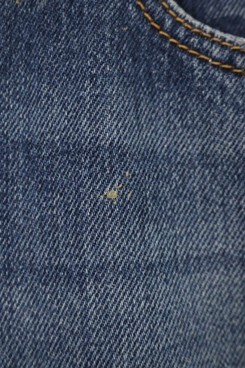 ウォッシュドブーツカットデニムパンツ