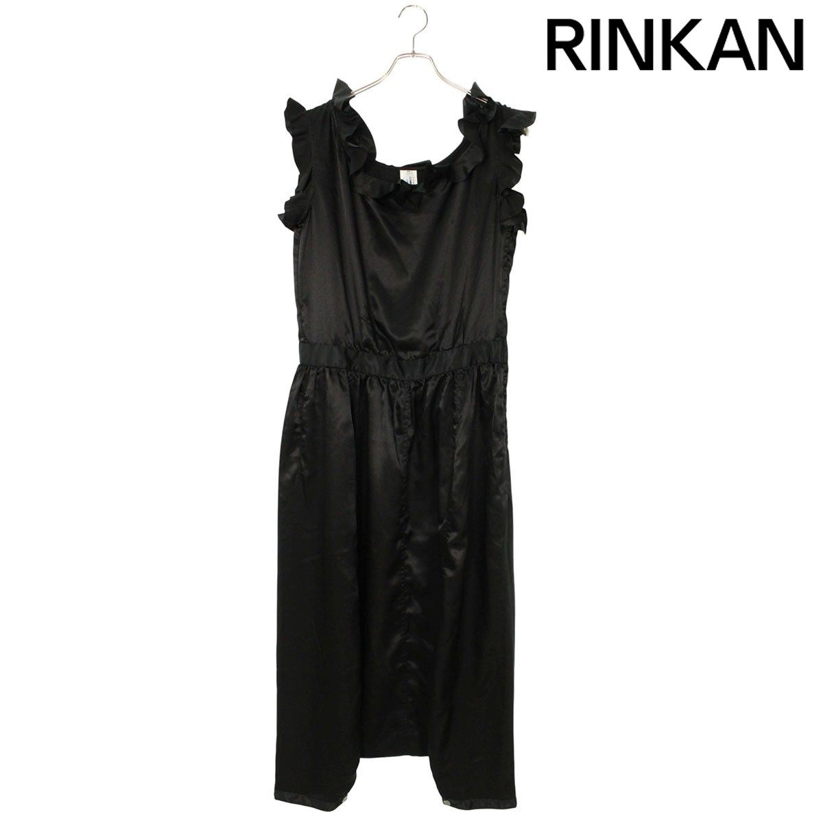 コムデギャルソンコムデギャルソン S11A014 フリル装飾ポリエルテルオールインワン レディース M