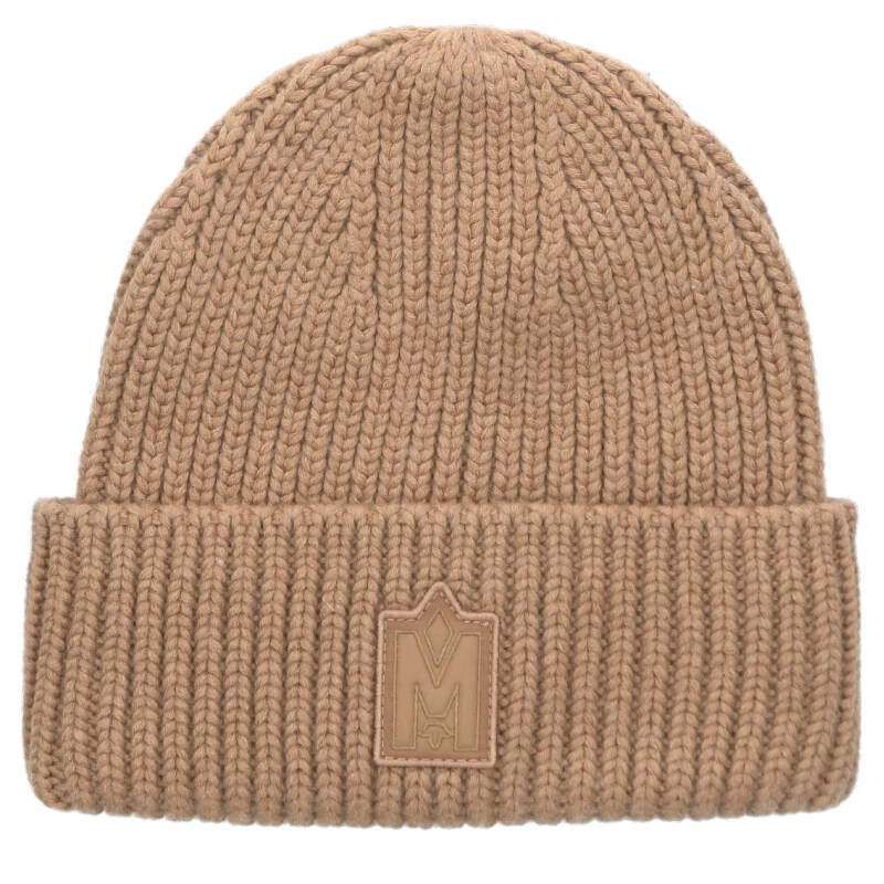 マッカージュ CLMK-F11 ロゴパッチニットキャップ帽子 レディース ONE SIZE