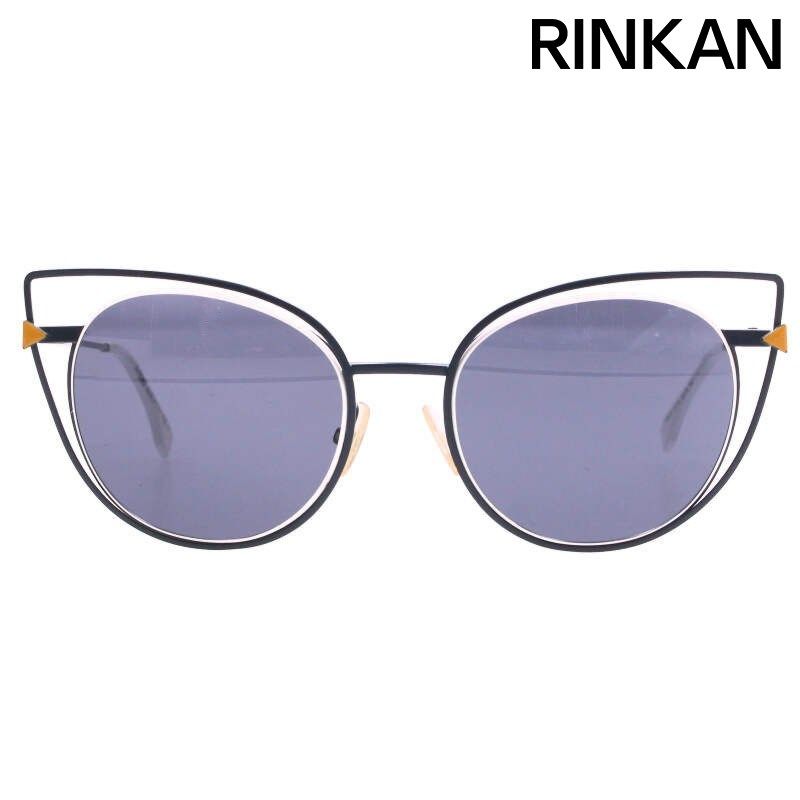 フェンディ FF0176 メタルフレームサングラス レディース 53 19 140