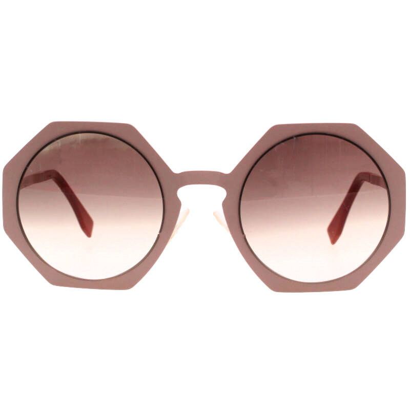 フェンディ FF0152 オクタゴナルフレームサングラス レディース 51 24 145