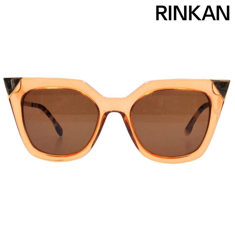 フェンディ FF0060 ラインストーンフレームサングラス レディース 52 20 140