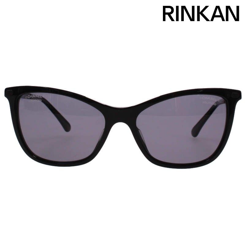 シャネル 5437-Q キャットアイフレームサングラス レディース 54 16-140