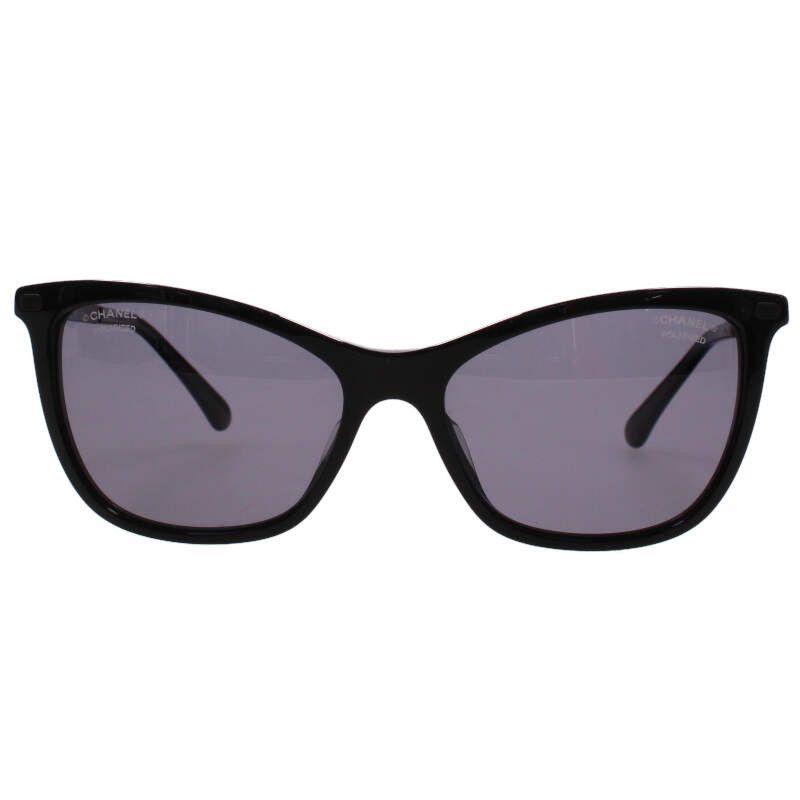 シャネル 5437-Q キャットアイフレームサングラス レディース 54 16-140