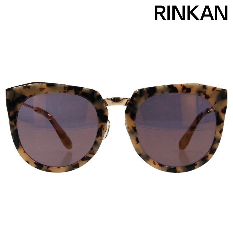 ステファンクリスチャン BUNKER ラウンドフレームサングラス レディース 55 24