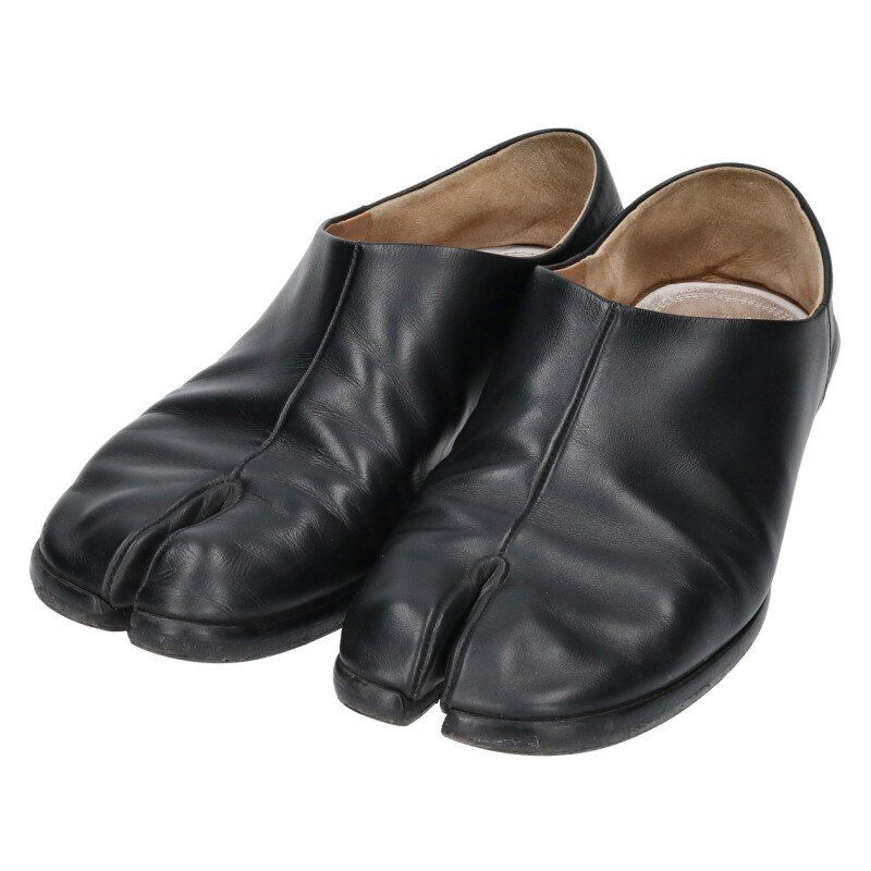 メゾンマルジェラ 足袋スリッポンレザーシューズ