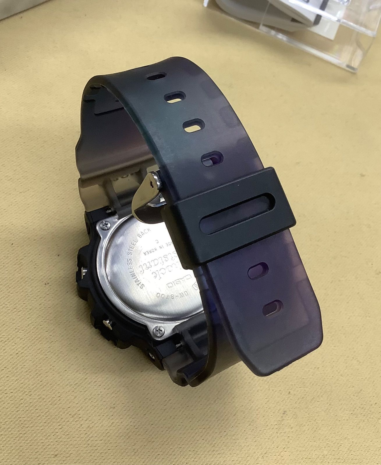 G-SHOCK DW-8700C-6V パープル スケルトンベルト 海外モデル - メルカリ