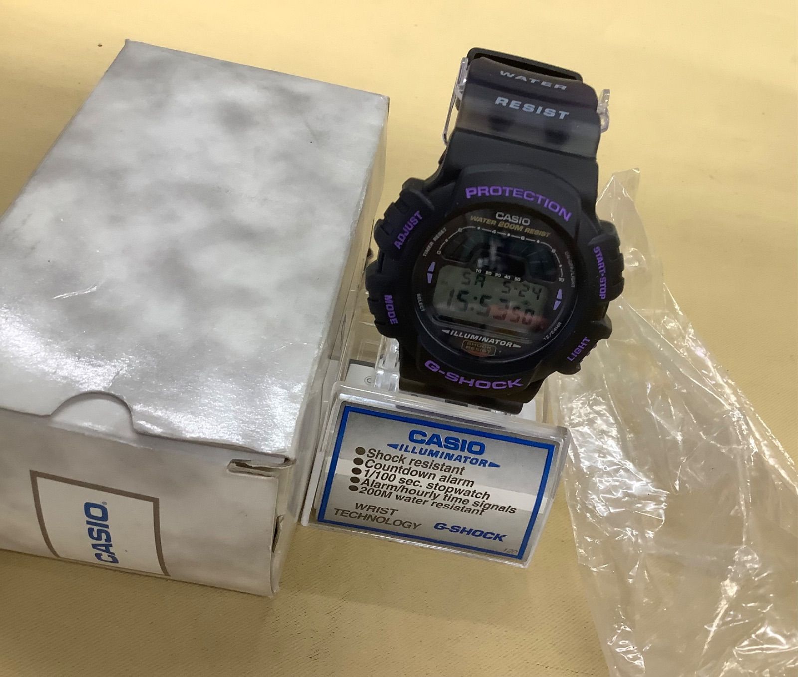 G-SHOCK DW-8700C-6V パープル スケルトンベルト 海外モデル - メルカリ