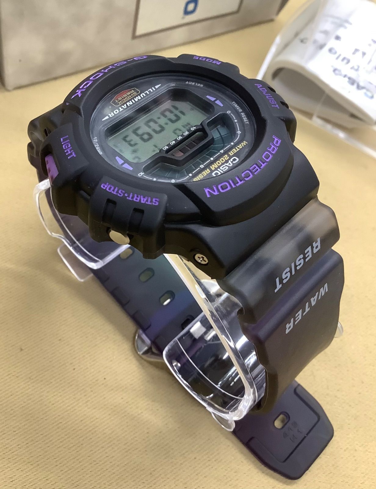 G-SHOCK DW-8700C-6V パープル スケルトンベルト 海外モデル - メルカリ