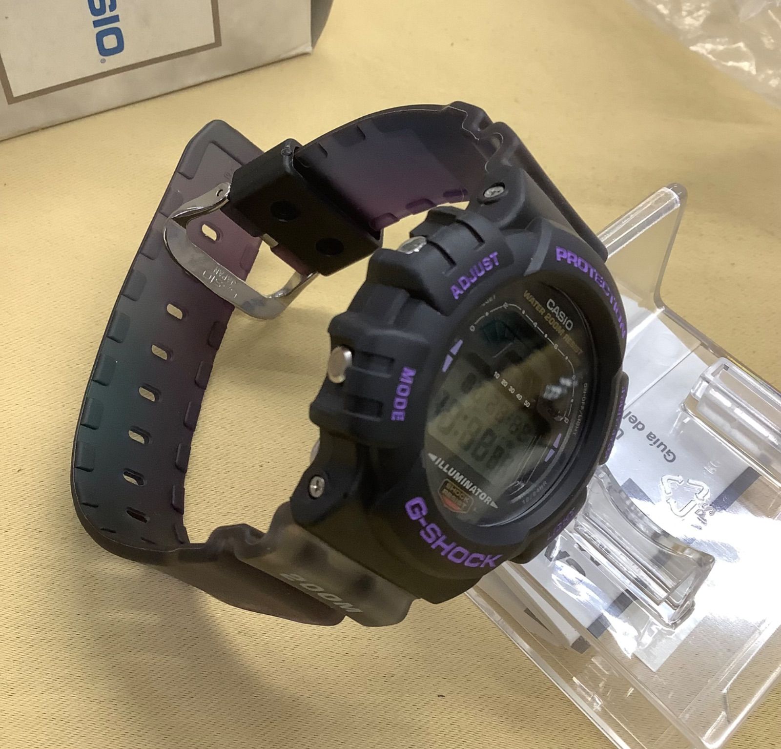 G-SHOCK DW-8700C-6V パープル スケルトンベルト 海外モデル - メルカリ