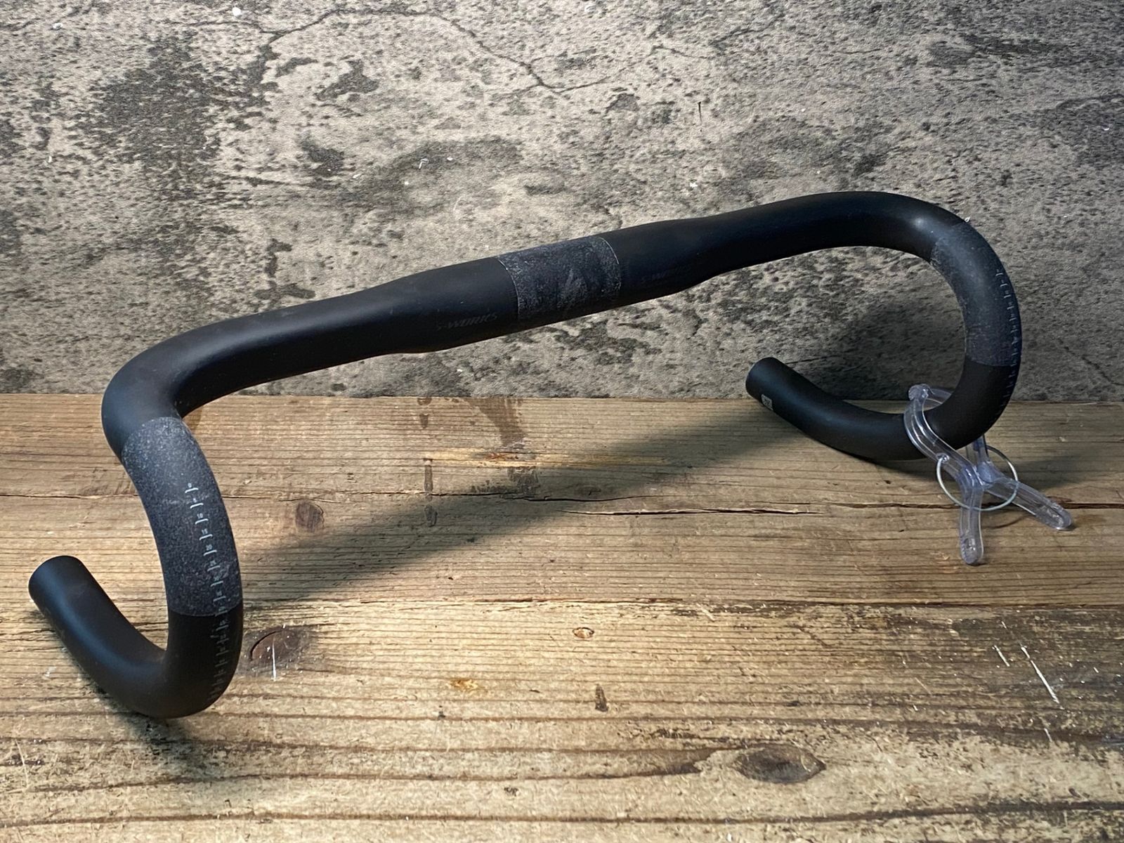 JN752 スペシャライズド SPECIALIZED S-WORKS SHALLOW BEND カーボン ドロップハンドル ブラケットC-C380mm Φ31.8