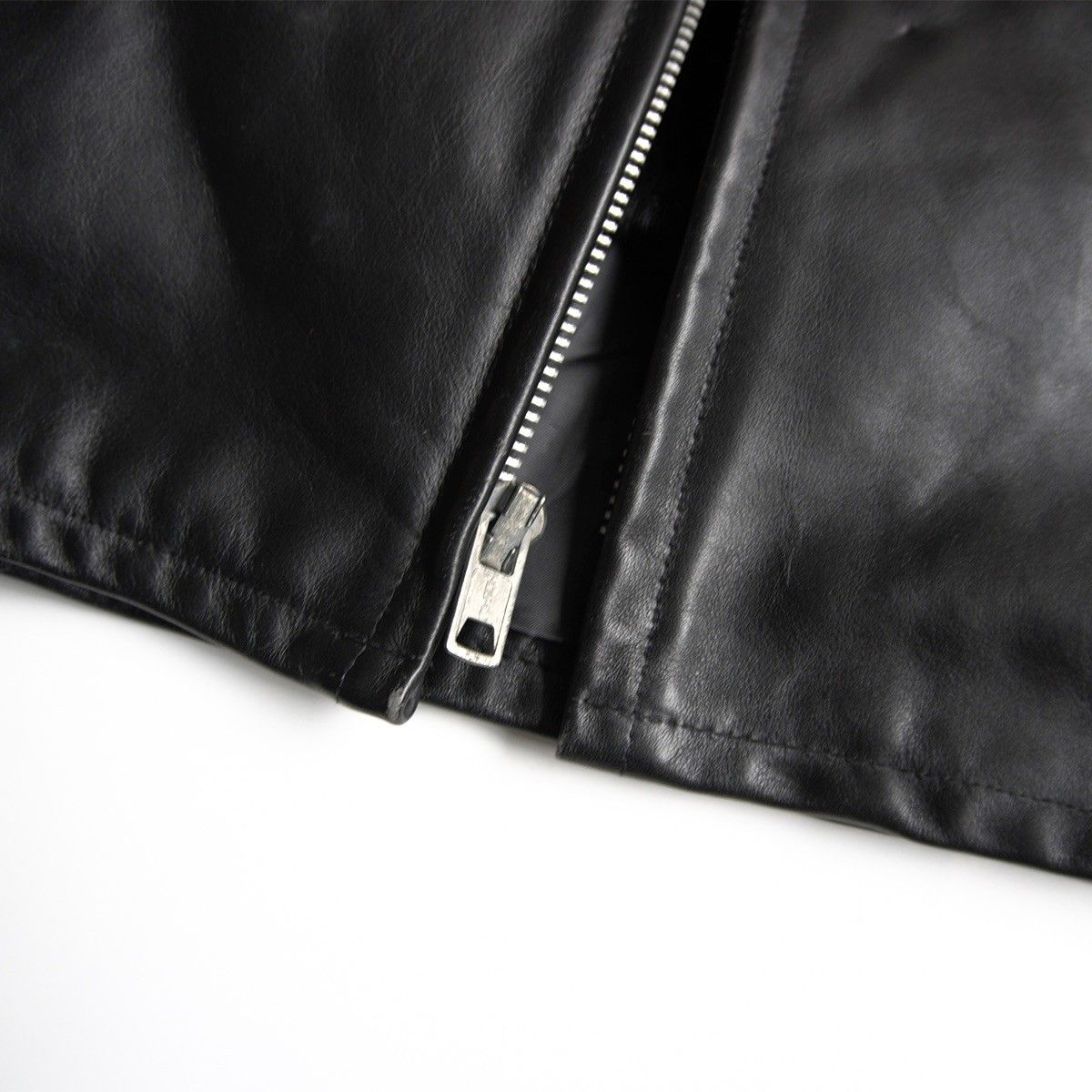 美品/ビッグサイズ】SCHOTT【642/シングルライダースジャケット】44 襟