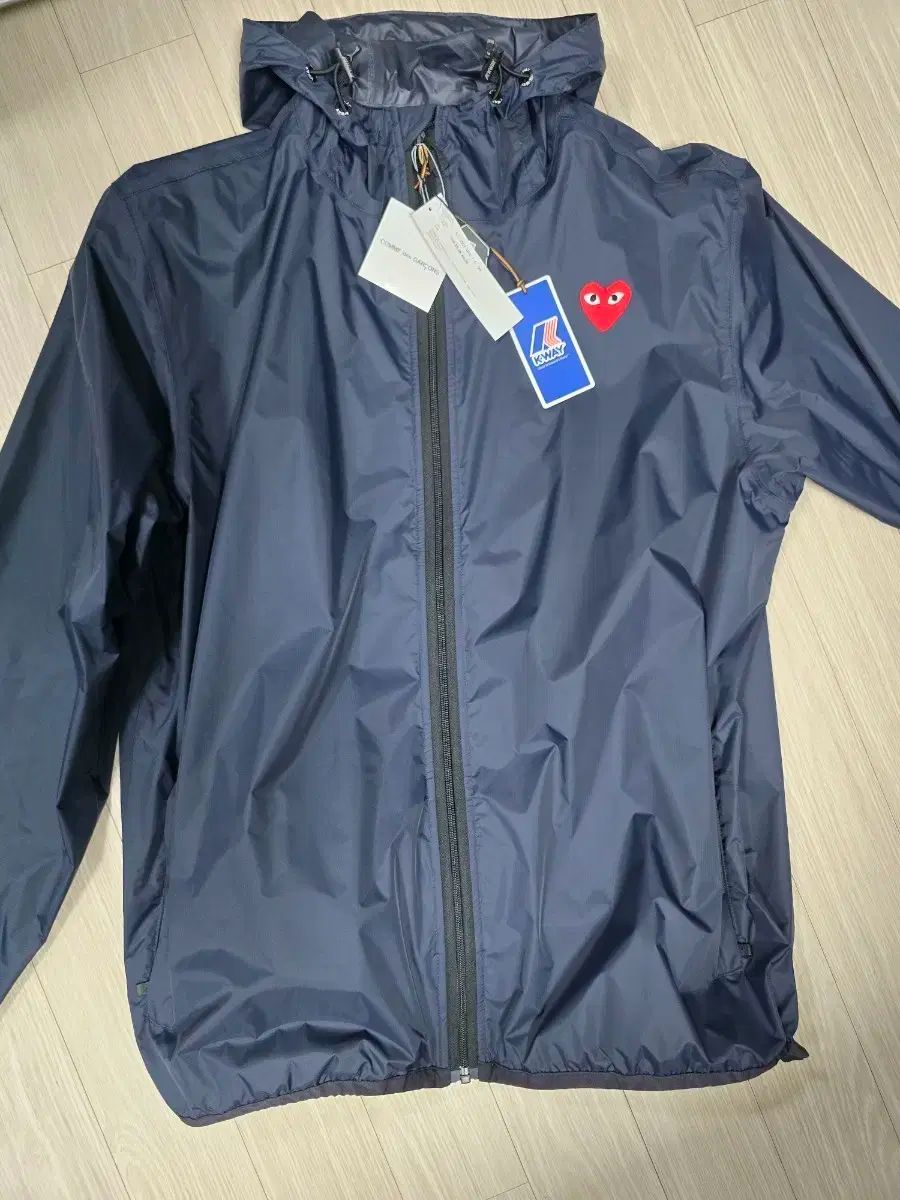 コム デ ギャルソン K-WAY コラボ ウィンドブレーカー XL
