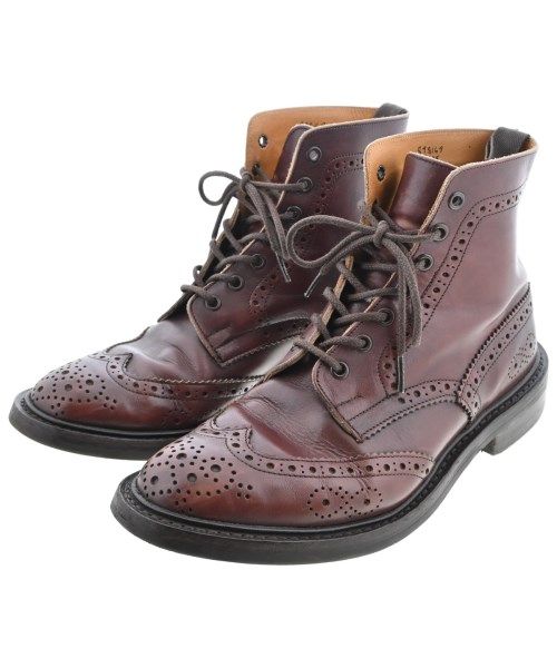 Tricker s ブーツ メンズ 古着