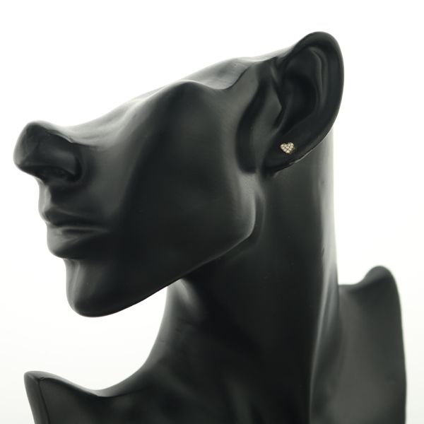 アーカー ピアス ダイヤ ダイヤモンド 0.05ct 0.05ct ハートパヴェ K18YG 178797 FORTGASGNV_COM_BR