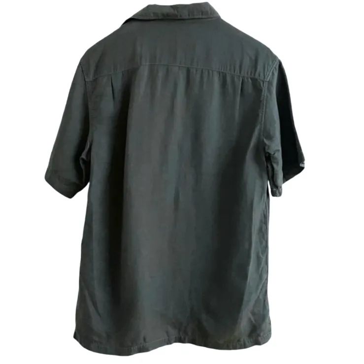 Old Joe ジョー 麻 テンセル 開襟 オープン 半袖シャツ 40