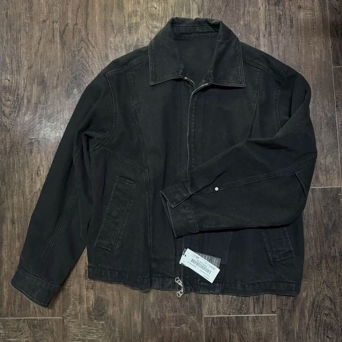 IL CORSO デニム ブラック ジャケット