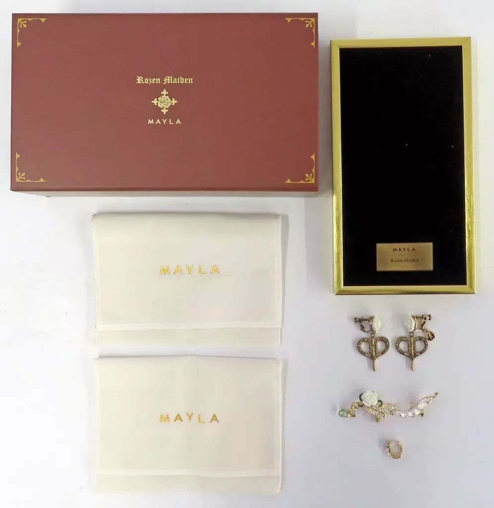 銀製品 指輪 雪華綺晶 アイコニックイヤオブジェ イヤリング ローゼンメイデン×mayla classic