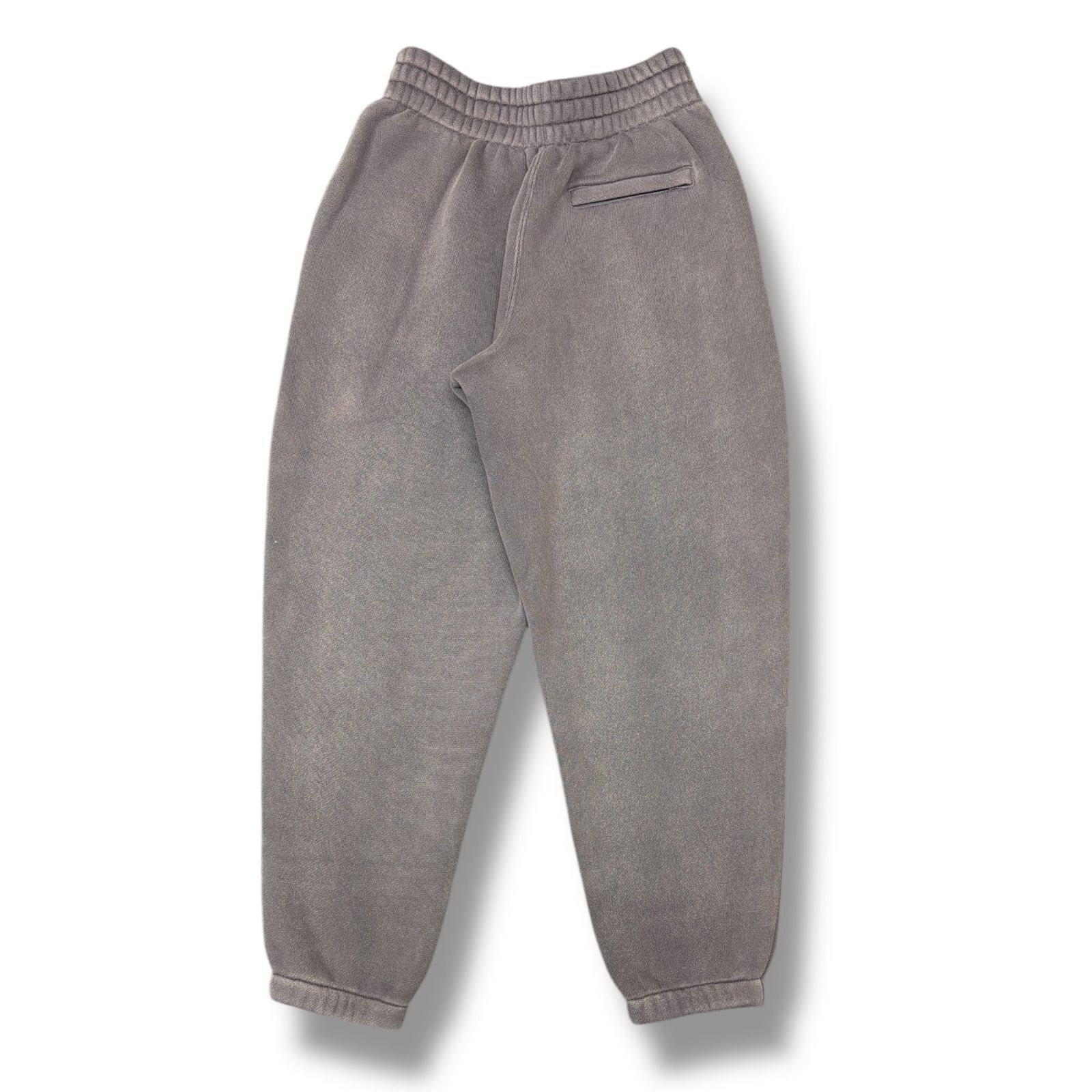 参考上代53900円 alexanderwang ESSENTIAL TERRY CLASSIC SWEATPANT PUFF PAINT LOGO スウェットパンツ イージーパンツ アレキサンダーワン 4CC3244403 グレー S 1838M0