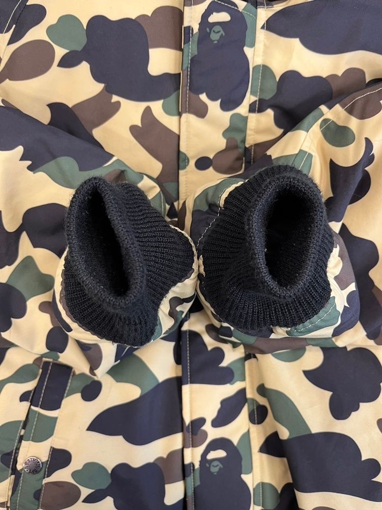 ア ベイシング エイプ A BATHING APE 1st CAMO FUR DOWN 1st カモ