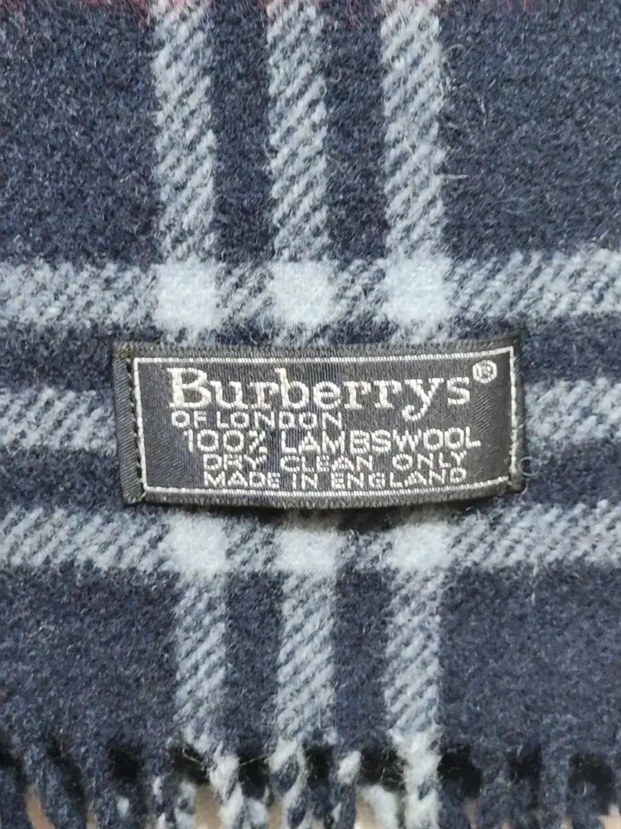 チェック ネイビー