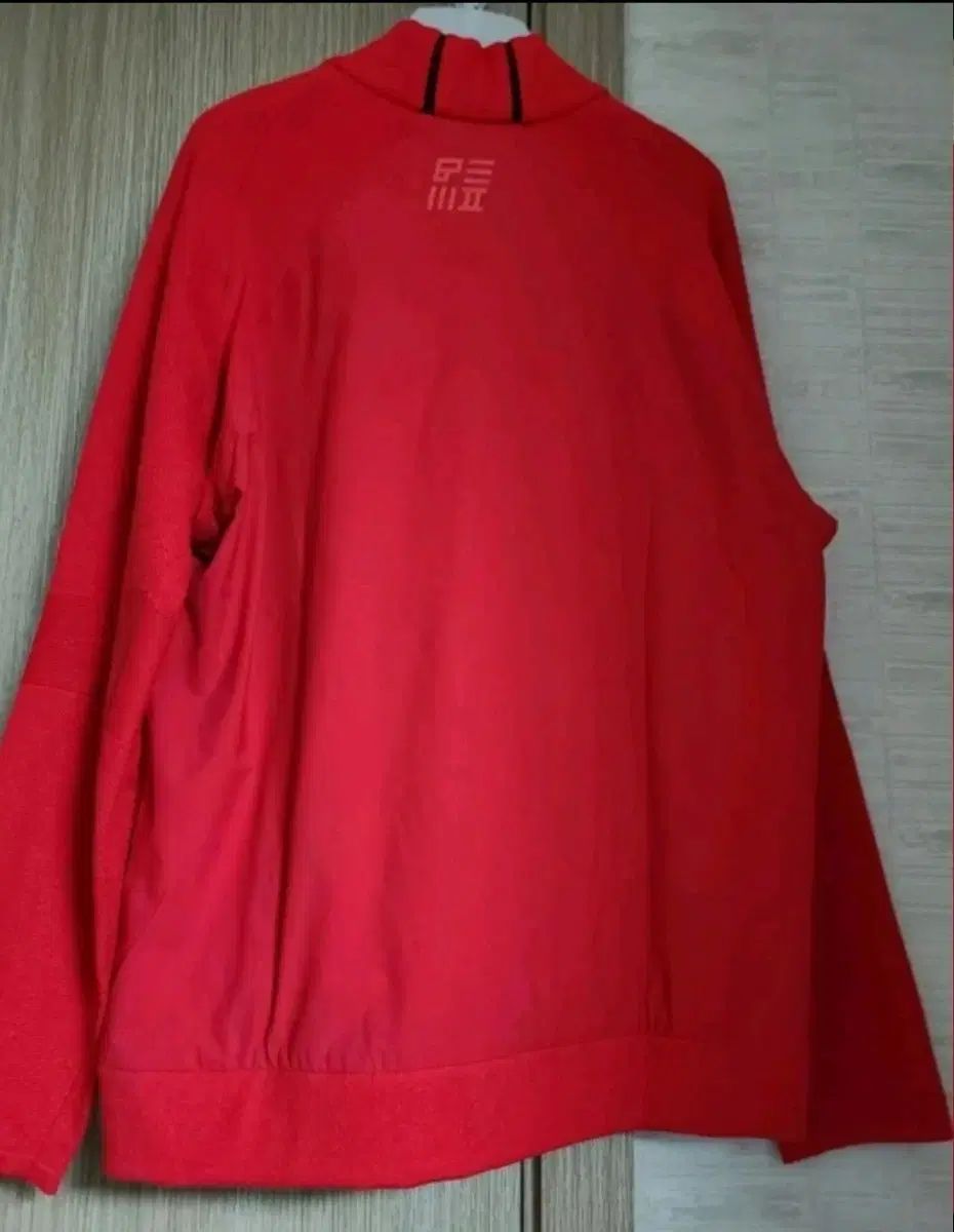 BEANPOLEGOLF ビンポールゴルフ レッド ウィンドブレーカー ジップアップ カーディガン