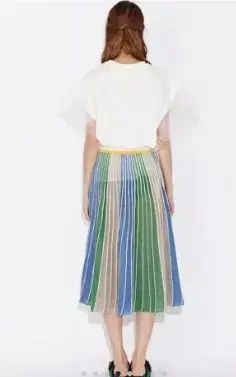 LUCKY CHOUETTE ラッキーシュエトゥ グリッター プリーツ ニット スカート 38サイズ GULLKHAN_COM