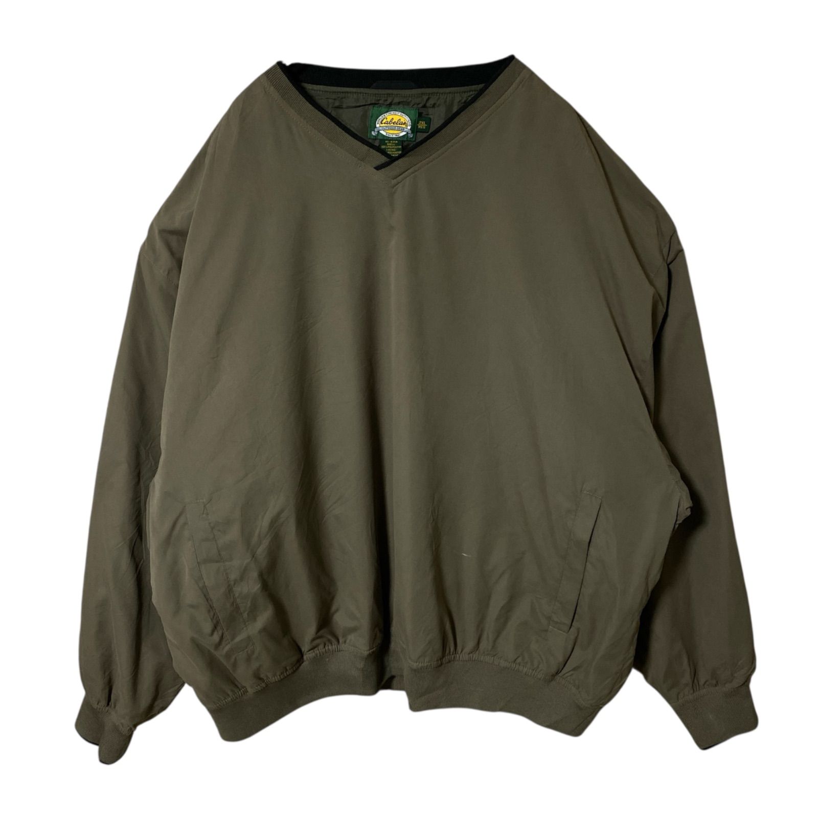 プルオーバー ゲームシャツ ナイロン系 2XL ジャケット メンズ 古着 