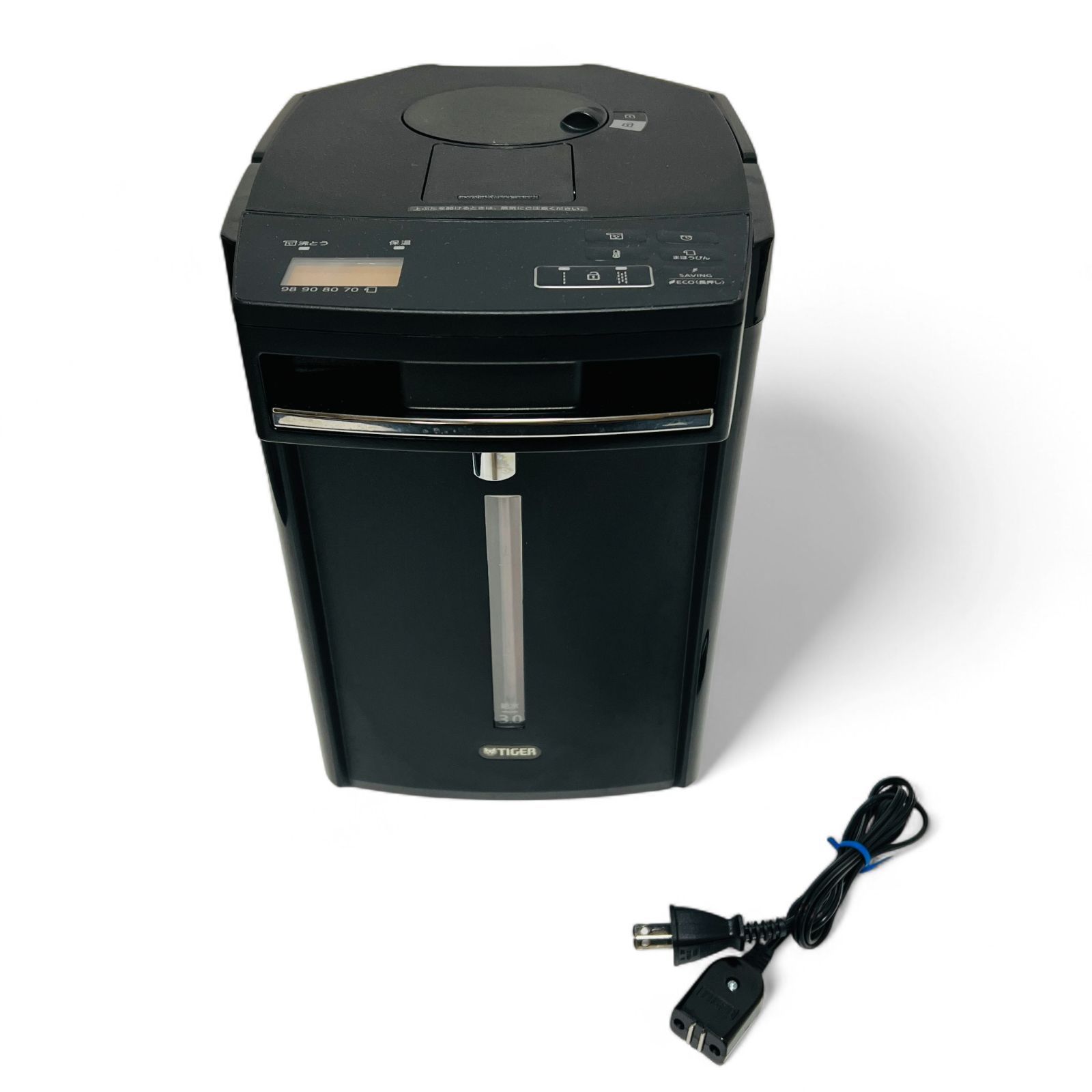 タイガー魔法瓶 電気ポット 3.0L 製 ブラック