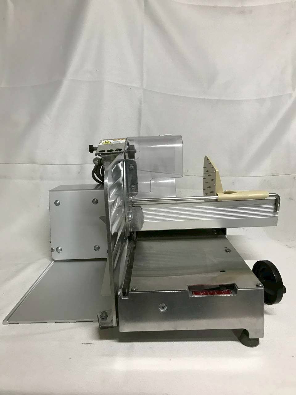 北見市発 ハクラ精機 アルファ70 一枚切スライサー A-70 シルバー 業務用 卓上