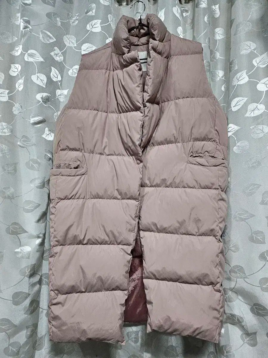 ダックダウン 빵빵 オーバーサイズ ロング ダウン ベスト
