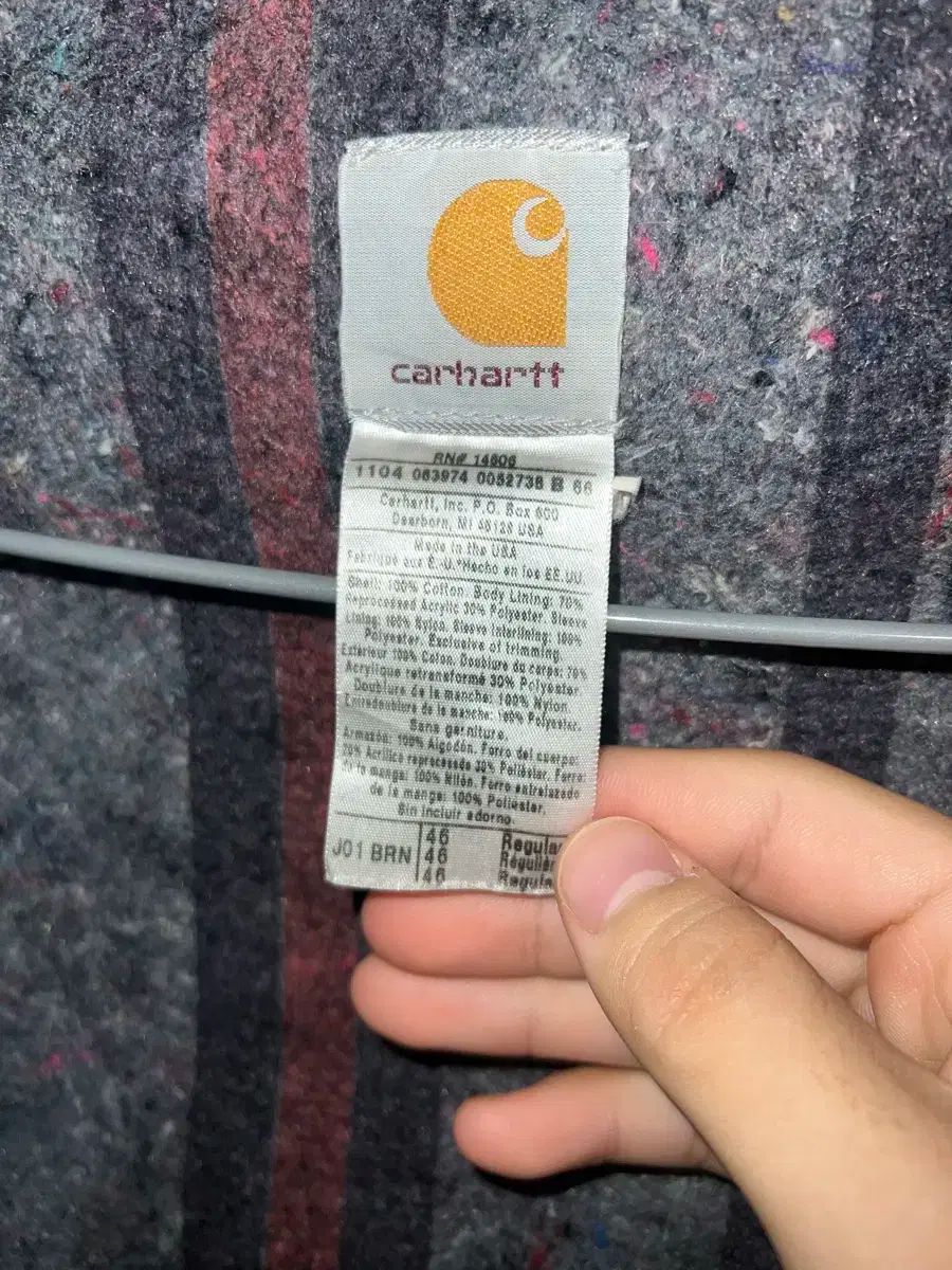 Carhartt カーハート デトロイトジャケット J01 ブラウン BRN 46 XL KANDAIZUMI_COM