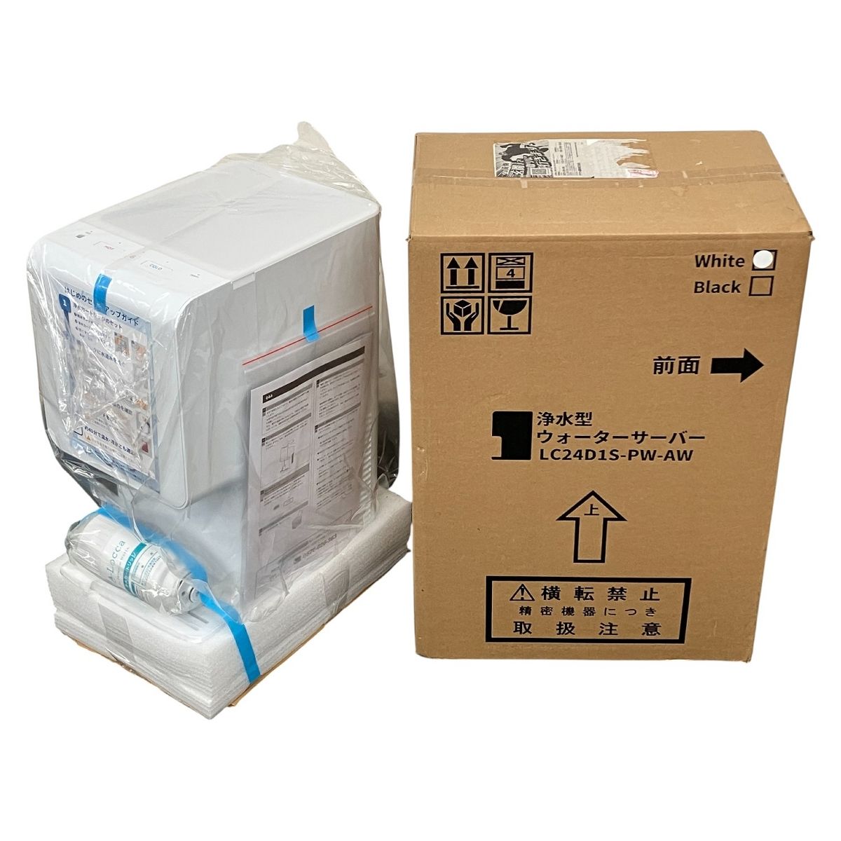 Locca LC24D1S-PW-AW ロッカ 浄水型 ウォーターサーバー 家電 K10581746