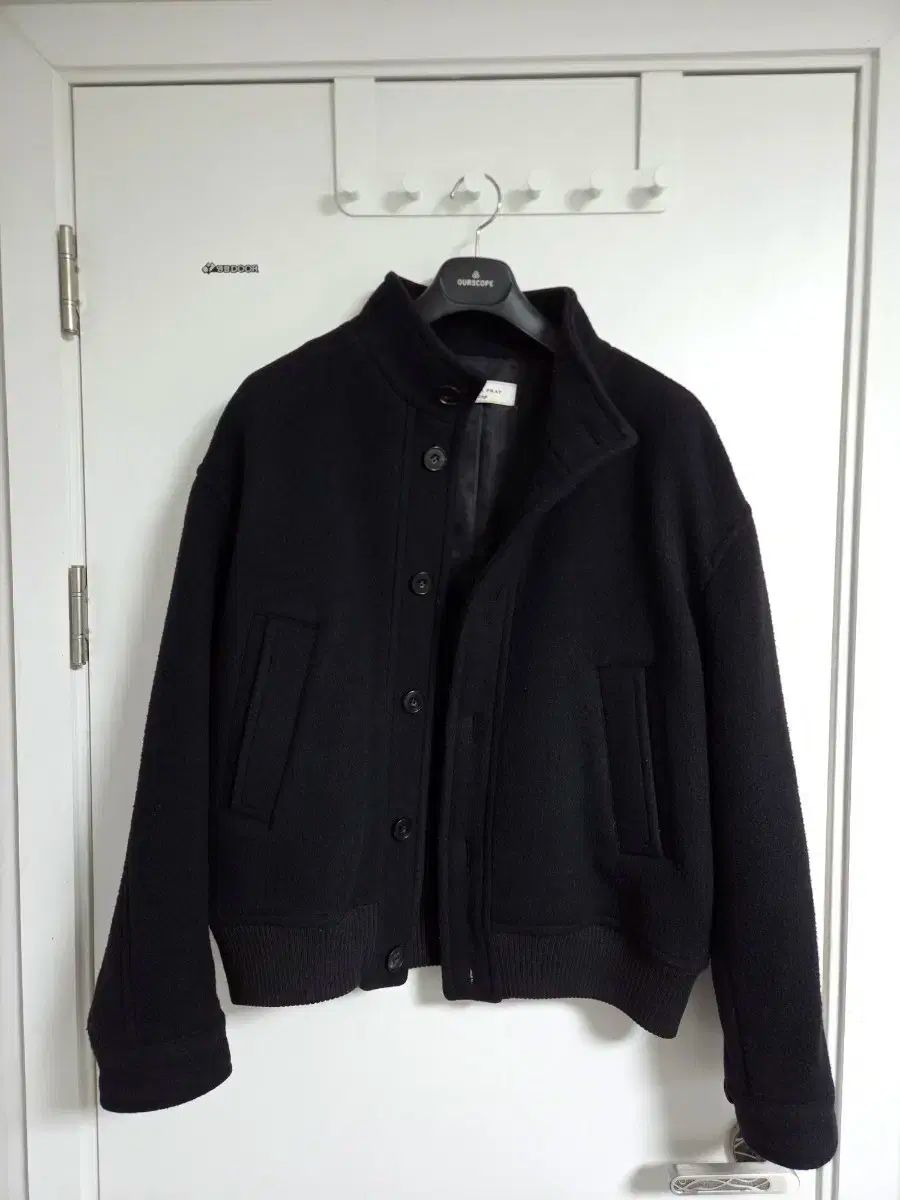 L AFTER PRAY アフタープレイ COMPOSE ボタン ウール ブルゾン