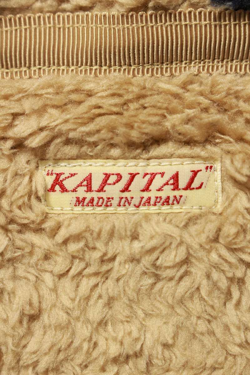 キャピタル Damask Pattern Maria Fleece Zip Blouson ダマスクマリア  