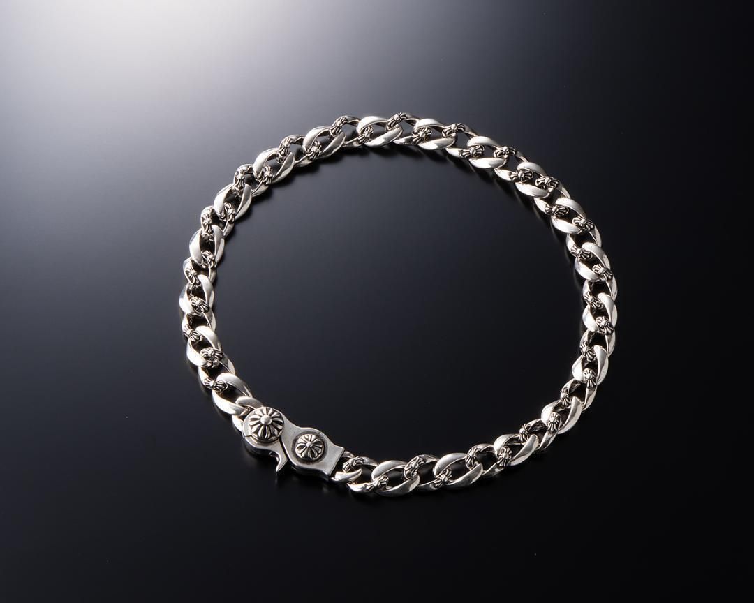 シルバー925 ウォレットチェーン メンズ レディース クロスデザイン