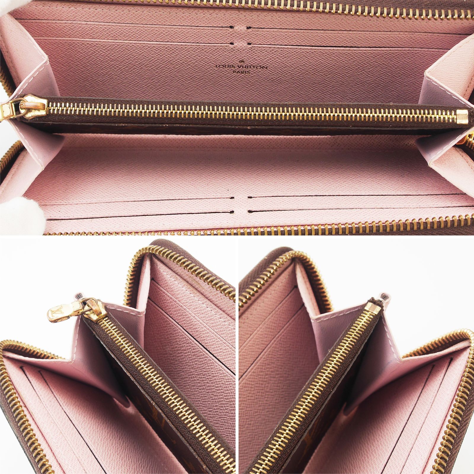 【極美品】ルイヴィトン　ポルトフォイユイリス　モノグラムマヒナ　長財布　ピンク 極美品】ルイヴィトン ポルトフォイユイリス モノグラムマヒナ 長財布