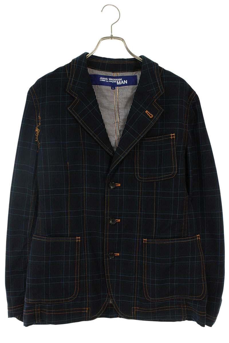 コムデギャルソンジュンヤワタナベマン 02AW WG-J002 ステッチデザイン
