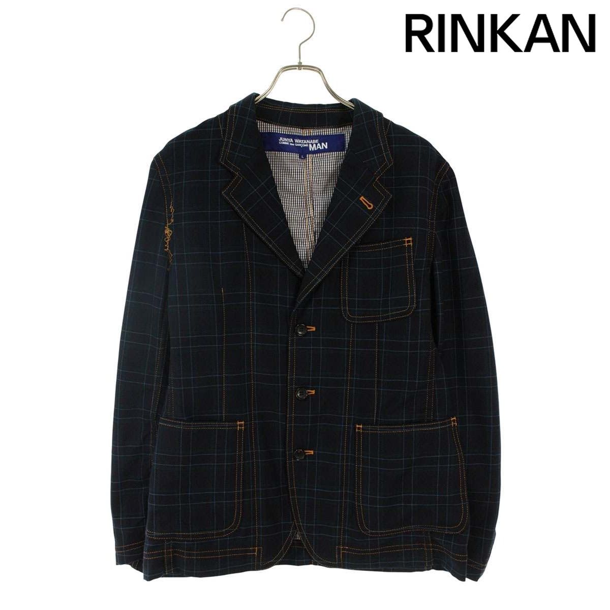 コムデギャルソンジュンヤワタナベマン 02AW WG-J002 ステッチ