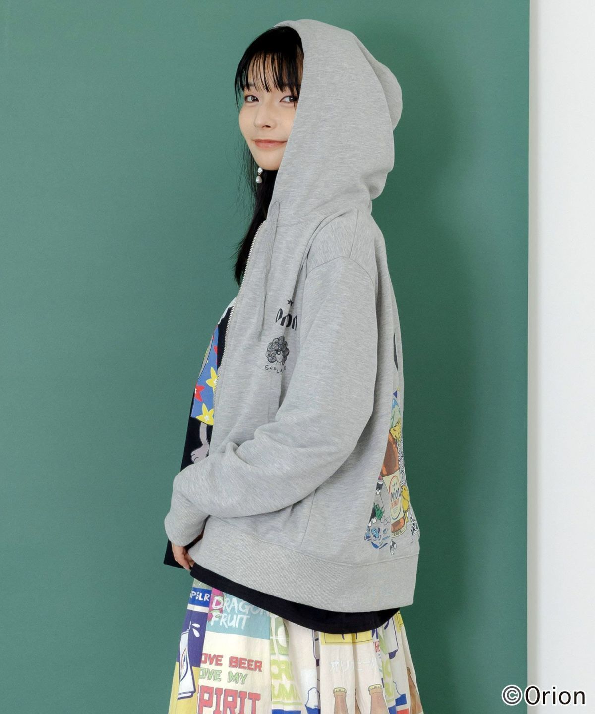 ☆ScoLar スカラー 153710：orion×ScoLar アニマルカーニバル柄PK