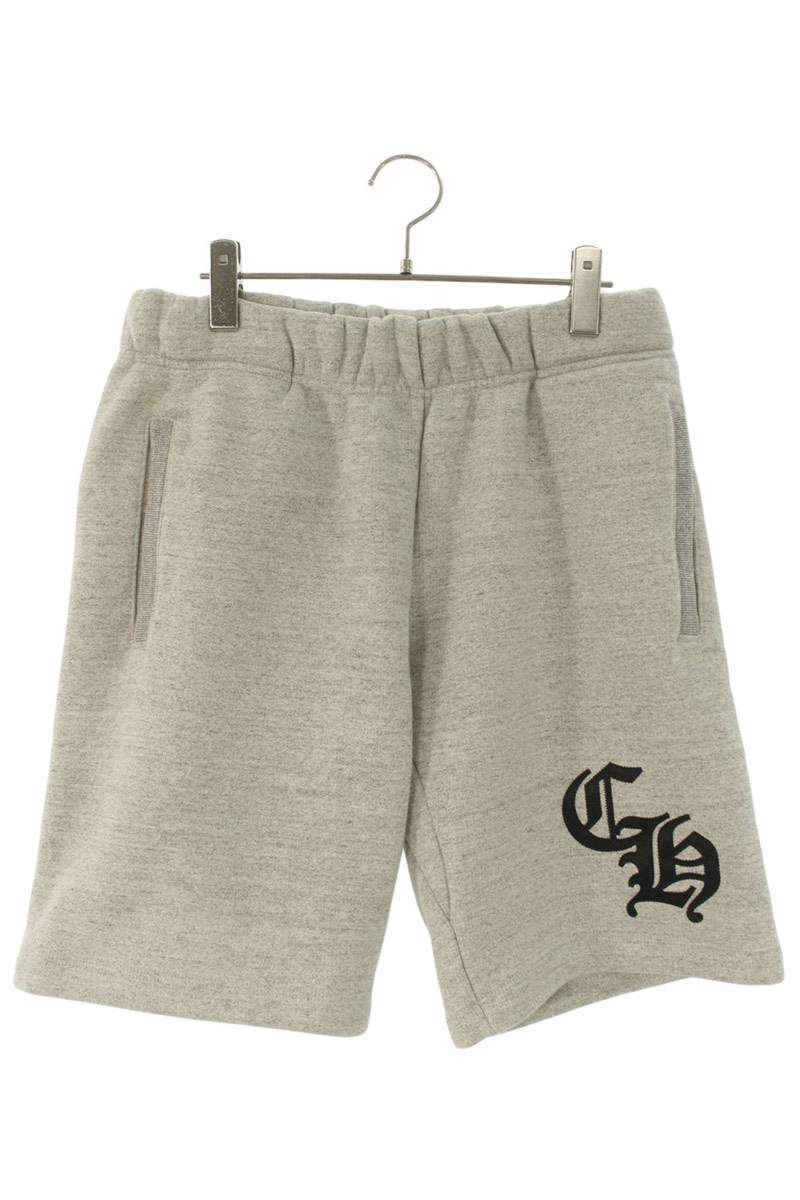 クロムハーツ 7-11 SHORTS CHロゴ刺繍ハーフパンツ メンズ M