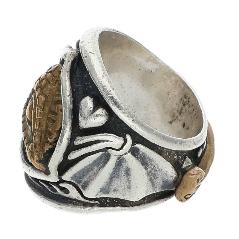 ビルウォールレザー Dome with Eye RING JEFF DECKER100個限ピラミッドアイシルバーリング メンズ 10号 WWW_SHINETEETH_COM