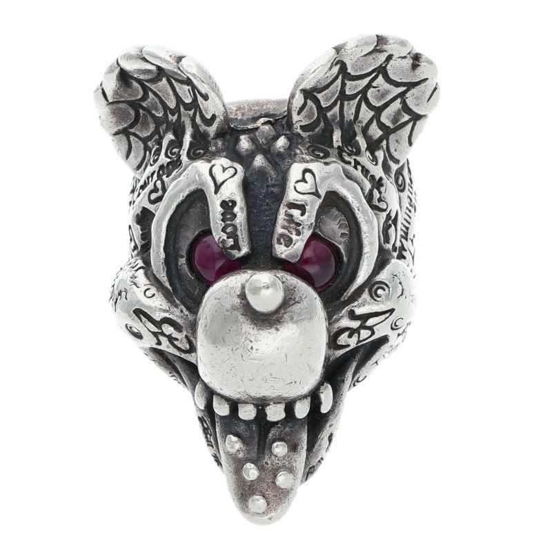 ビルウォールレザー R-05 トリプルネーム09年クリスマス キャラクターリング メンズ 18号