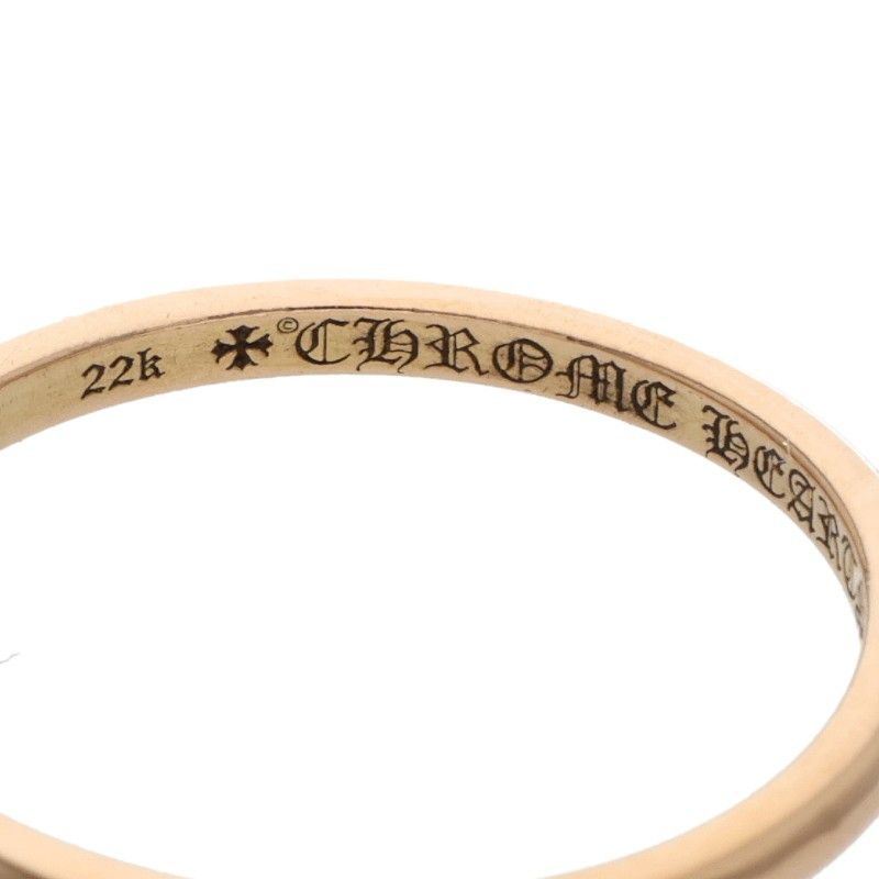 クロムハーツ 22K BBBLGM WEDDING バブルガムウェディング ゴールドリング メンズ 18号 WWW_SHINETEETH_COM