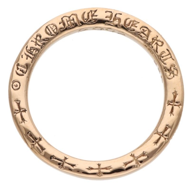 クロムハーツ 22K NTFL ゴールドリング メンズ 13.5号