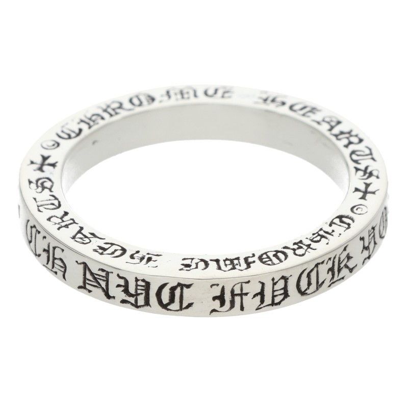 クロムハーツ 3mm SPACER 3mmスペーサー NYC シルバーリング メンズ 20号